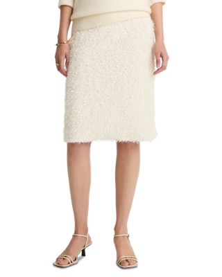 Feathery Fringe Skirt