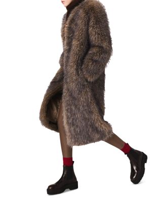 Gastoni Faux Fur Coat