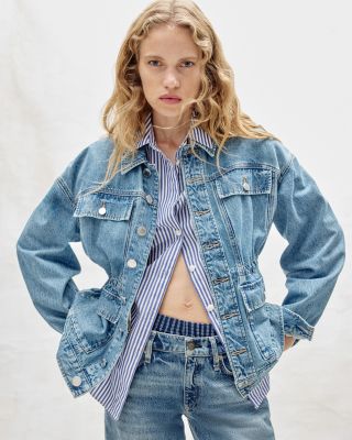 Amy Cinched Denim Jacket