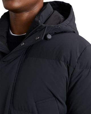 Moon Longline Quilted Down Coat