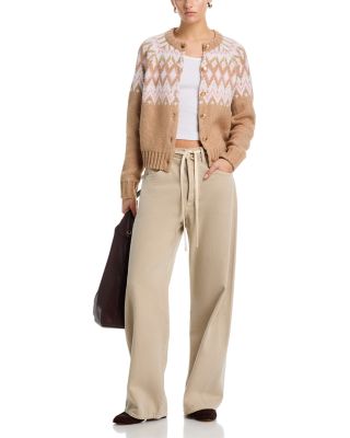 Fair Isle Cardigan Sweater