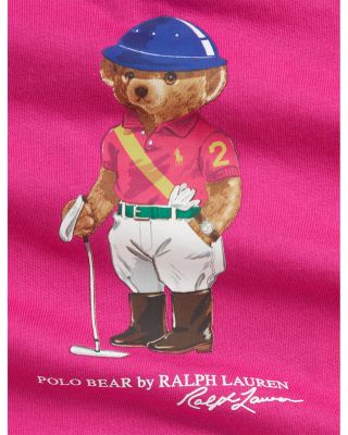 Girls' Polo Bear Cotton Tee & Legging Set - Baby