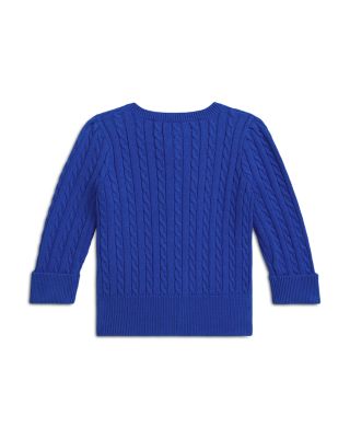 Girls' Mini Cable Cotton Cardigan - Baby