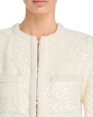 Tweed Sequin Jacket - Exclusive