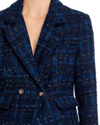 Tweed Cutaway Blazer - Exclusive
