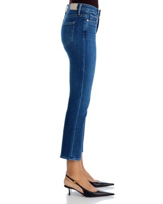 Petite Cindy High Rise Straight Jeans in Arpeggio