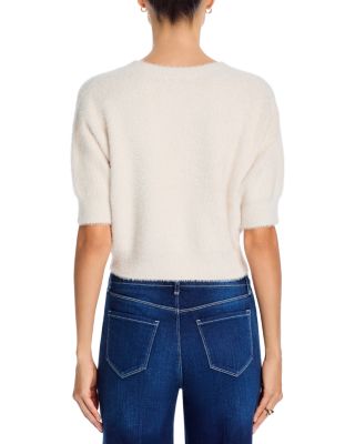 Guinevere Cropped Crewneck Sweater