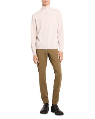 Hilles Cashmere Quarter Zip Sweater