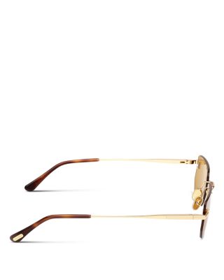 Ethan Geometric Sunglasses, 53mm