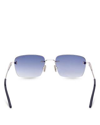 Jake Rectangular Sunglasses, 54mm