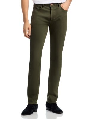 Brando Parisian Luxe Slim Fit Jeans in Juniper