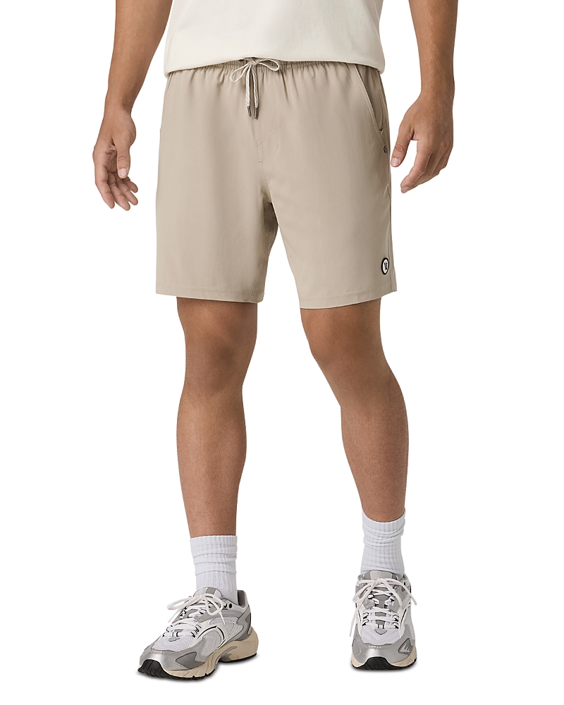 Vuori Kore Lined 7 Shorts in Blue Sea Heather
