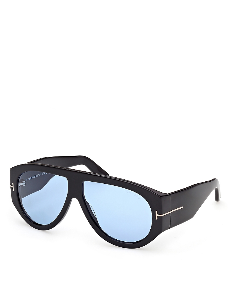 Tom Ford Bronson Pilot Sunglasses, 60mm · OS