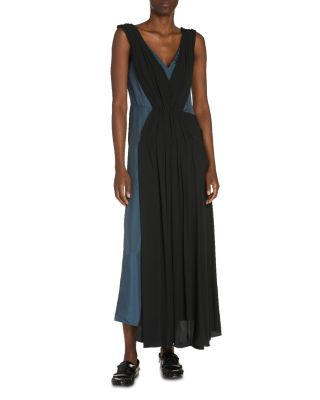 V Neck Long Dress