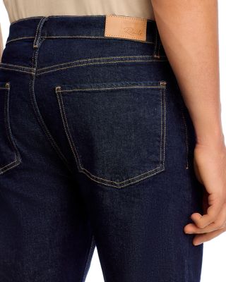 Nash Straight Fit Jeans in Rinse Wash Blue