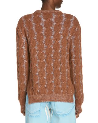 Cable Knit Long Sleeve Sweater