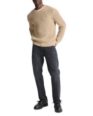 Merino Wool Utility Shaker Sweater