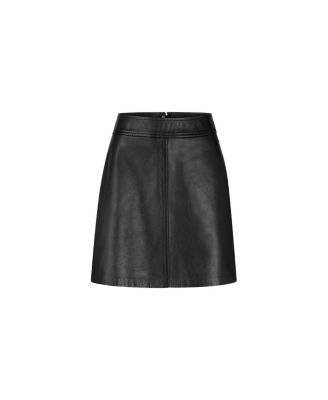 Leather Mini Skirt