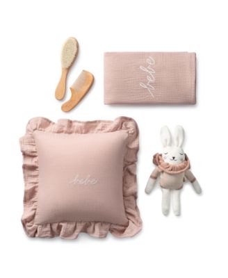  White Gauze Bebe Ruffle Accent Pillow Sham, Crib