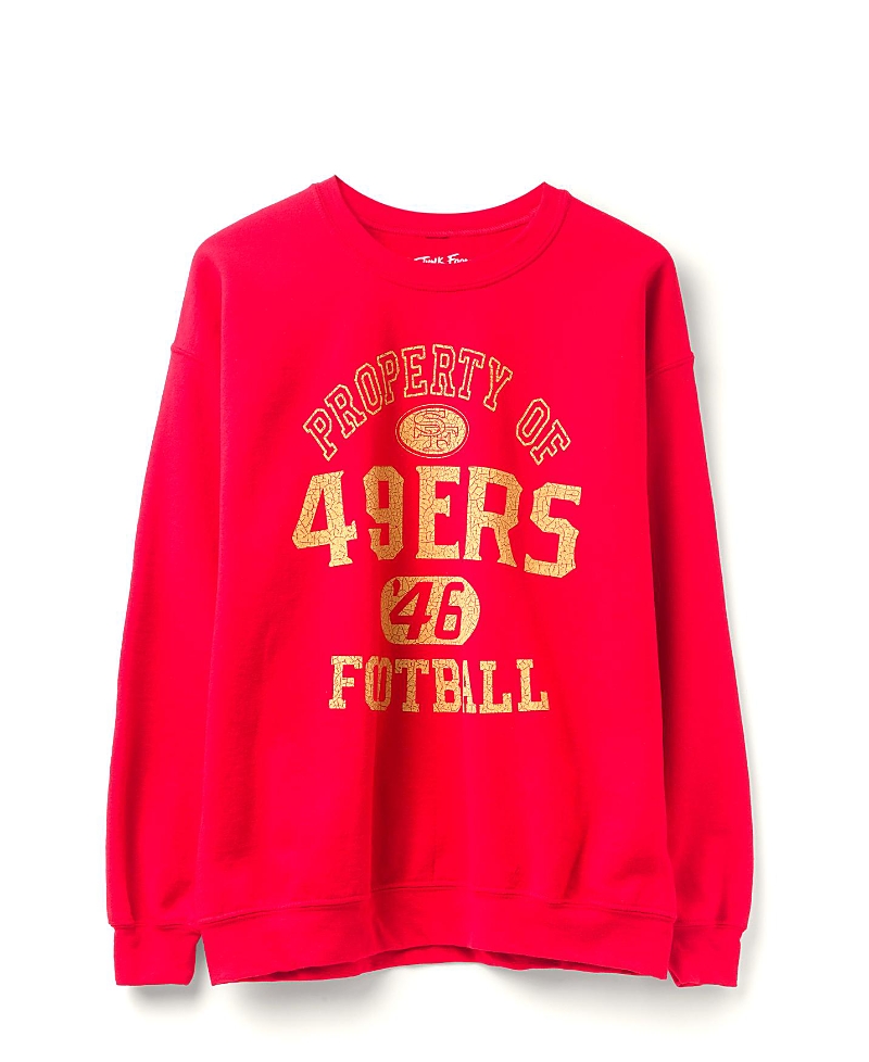 Junk Food Clothing Unisex Nfl San Francisco 49ers Property Flea Market Crew Fleece