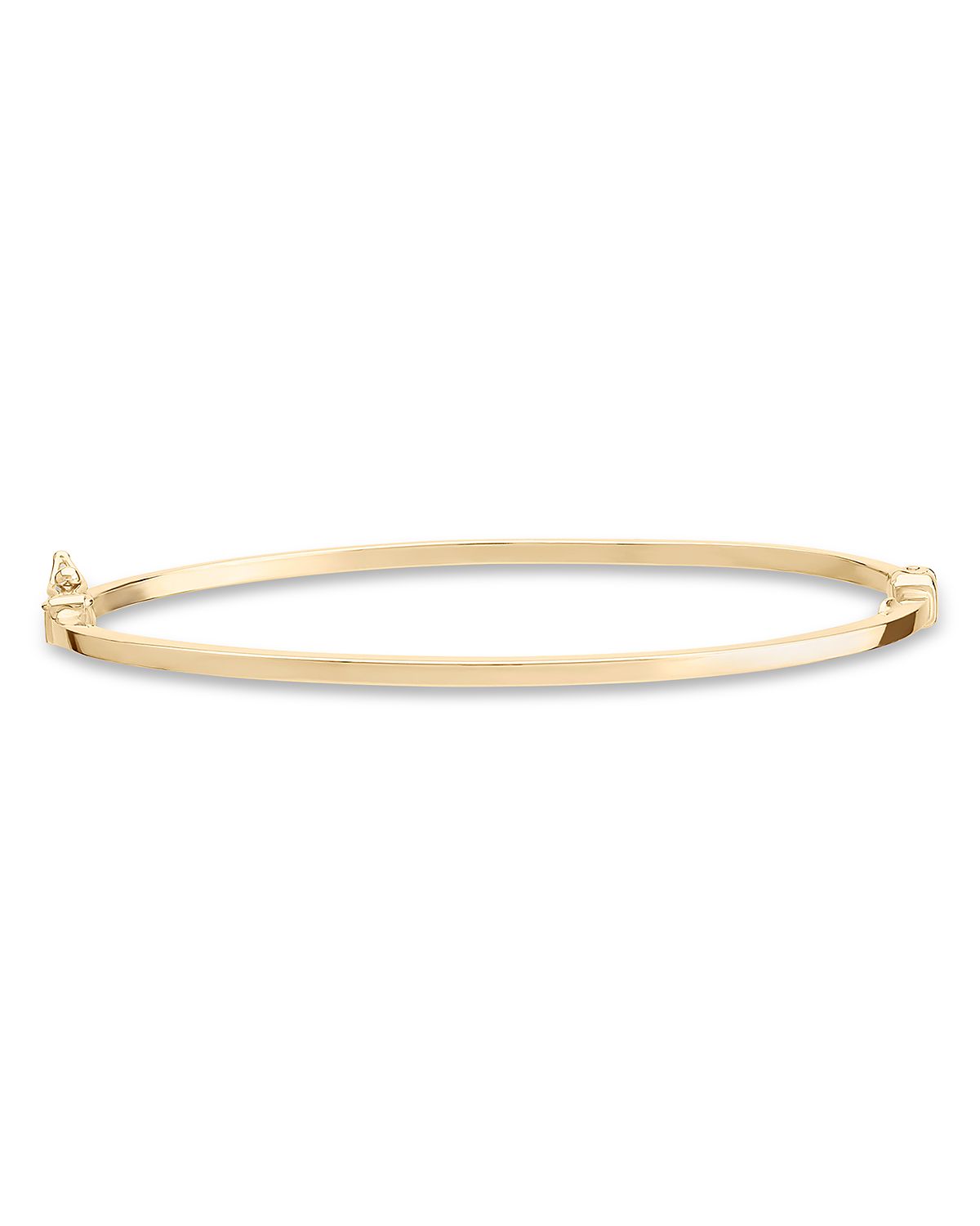 Lana Jewelry 14K Yellow Gold Hinged Bangle Bracelet