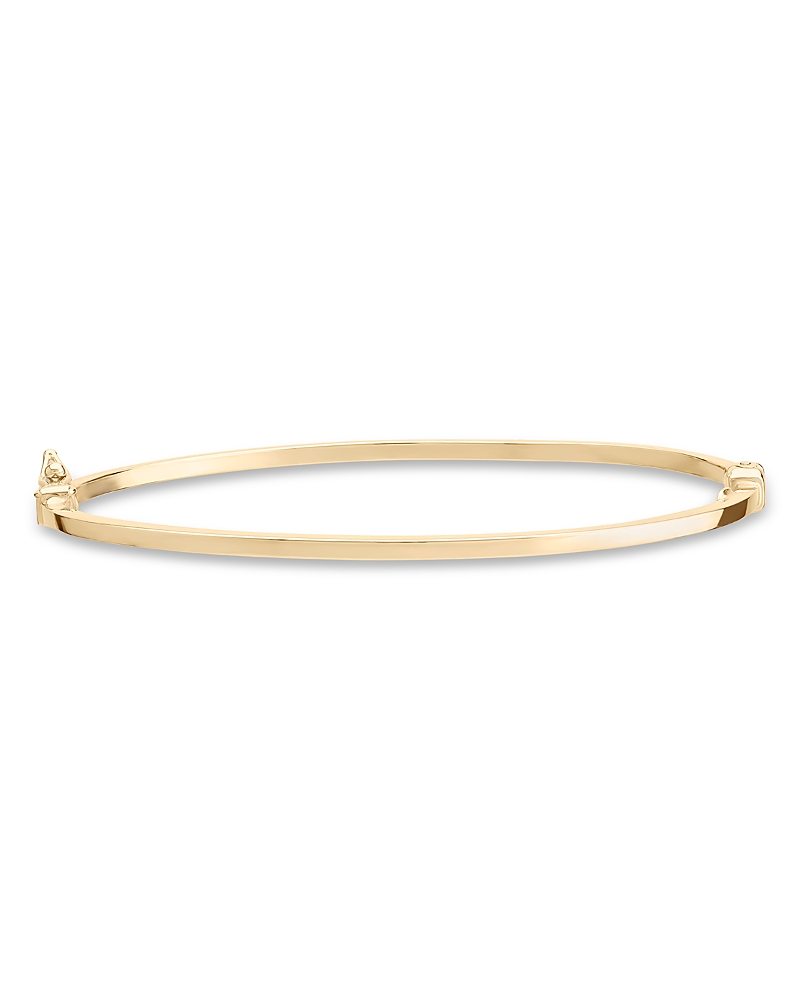Lana Jewelry 14k Yellow Gold Hinged Bangle Bracelet In Gold