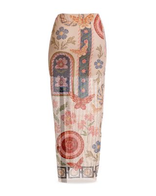 Tock Fiore Maxi Skirt Swim Cover-Up