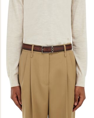 Men's Reversible Leather Belt