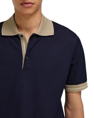 Colorblocked Polo Shirt