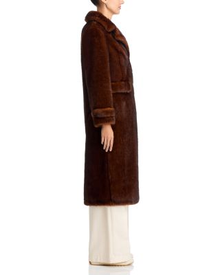 Long Faux Fur Coat 