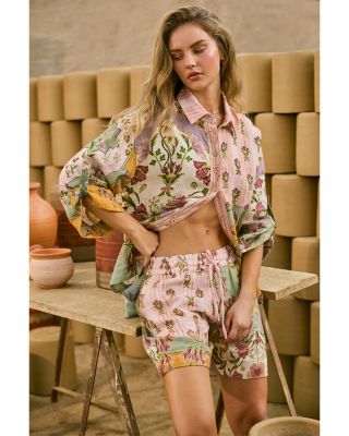 Renata Aura Swim Cover-Up Shorts