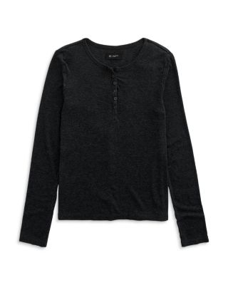 Jessa Long Sleeved Henley Tee