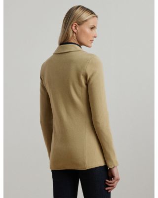 Sweater-Knit Blazer