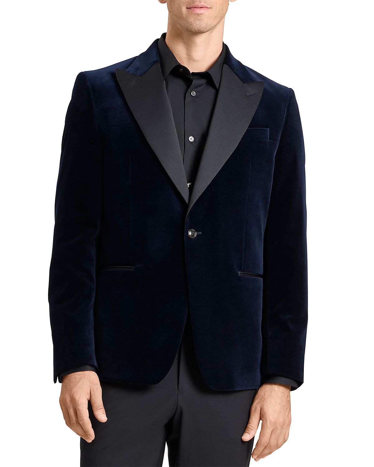 Ted Baker Webster Modern Velvet Jacket