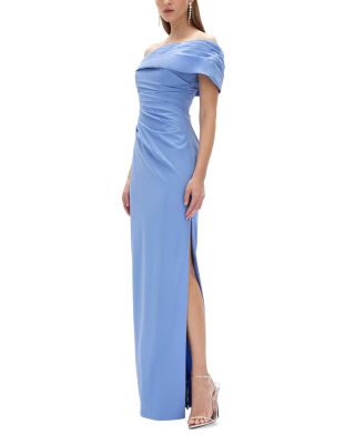 Gale Off-the-Shoulder Gown