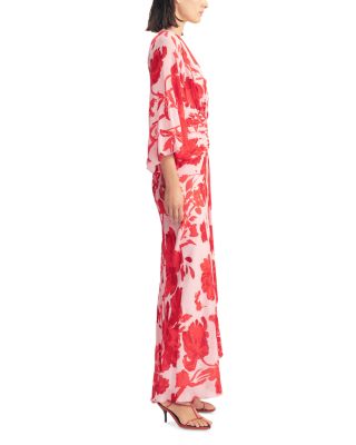 Aleyna Ruched Maxi Dress