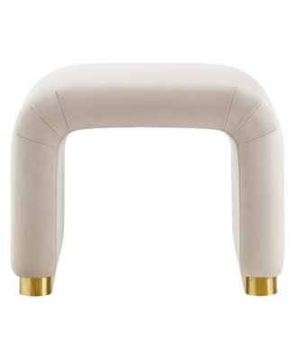 Koda Performance Velvet Waterfall Stool