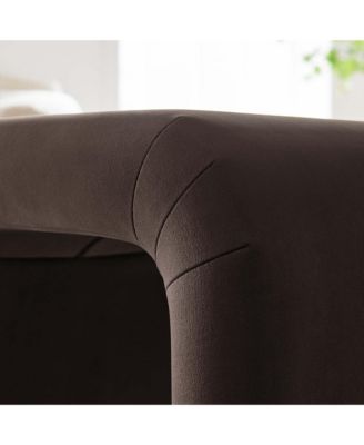 Koda Performance Velvet Waterfall Stool