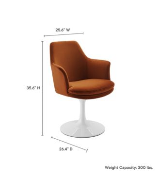 Lippa Swivel Dining Armchair