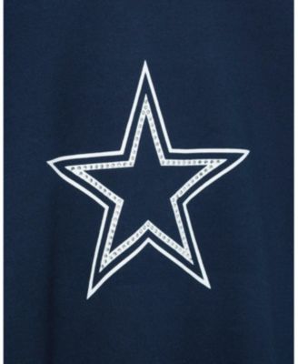  Women&#39;s NFL Dallas Cowboys Bling Flea Market Crop Fleece