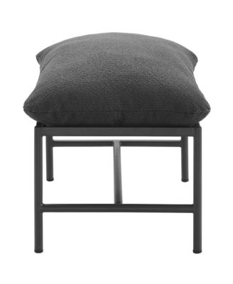 Raya Outdoor Patio Boucle Ottoman