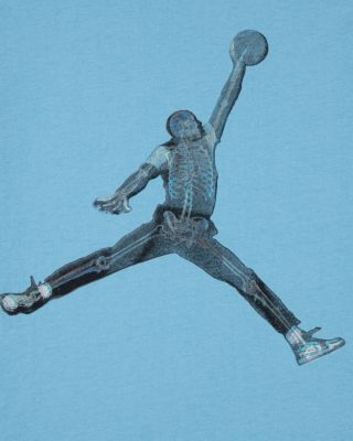 Boys' Skeleton Jumpman Tee - Big Kid