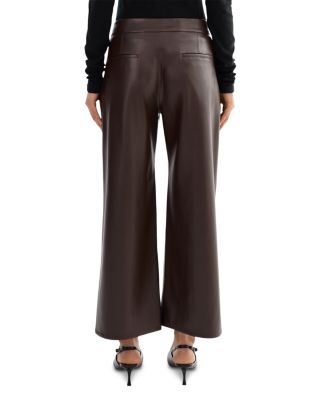 Ladies Faux Leather Pants