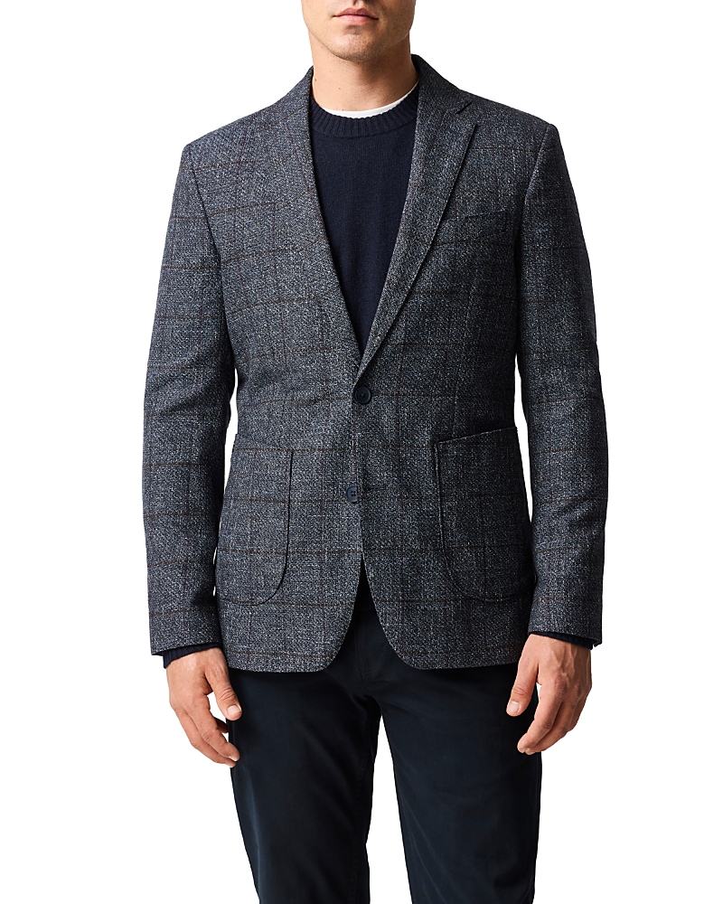 Rodd & Gunn Selwyn Island Sports Fit Jacket In Gray