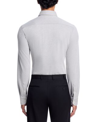 Hank Slim Fit Button-Front Performance Shirt