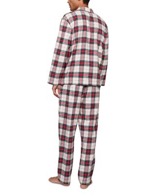2-Pc. Cotton Brushed Flannel Pajama Set