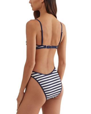 Tipped Bralette Bikini Top