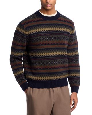 Fair Isle Crewneck Sweater in Heritage Merino Wool