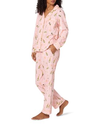 Printed Long Pajama Set