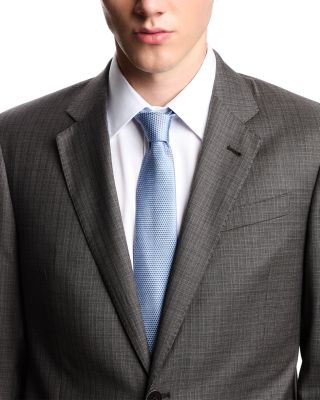 Regular Fit Checkered Suit